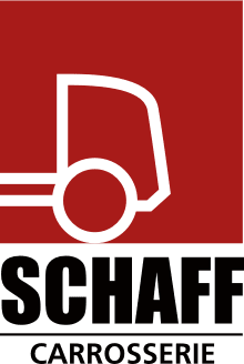 Logo sombre de Schaff carrosserie